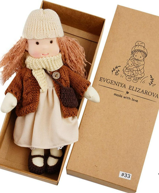 Evgeniya Elizarova Handmade Plush Dolly  - This Big World