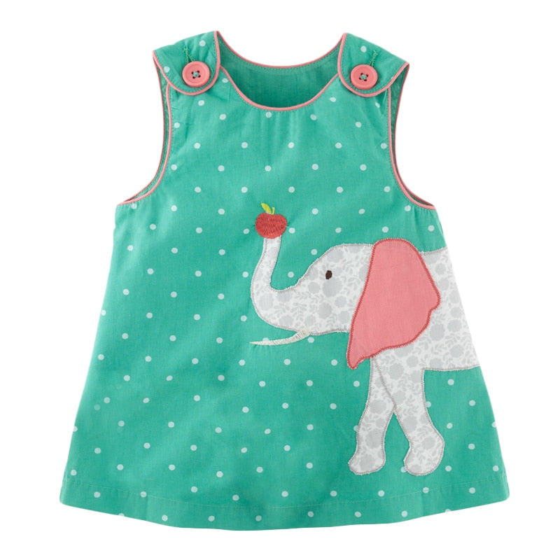 Elephant Polka-Dot Dress - This Big World