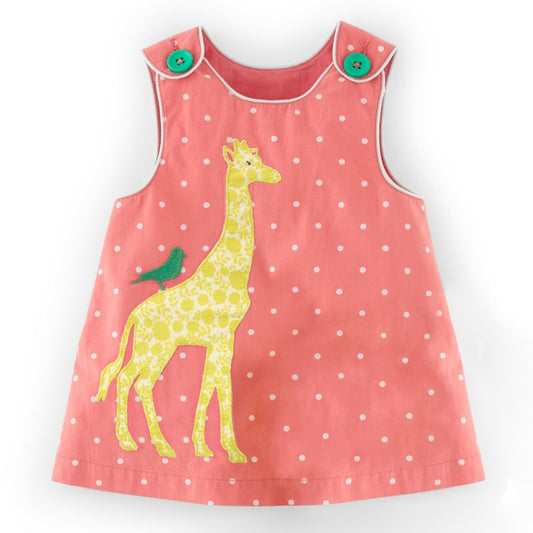 Giraffe Polka-Dot Dress - This Big World