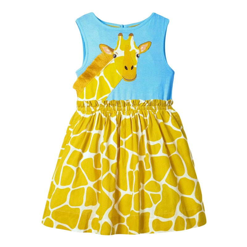 Joyful Giraffe Dress - This Big World