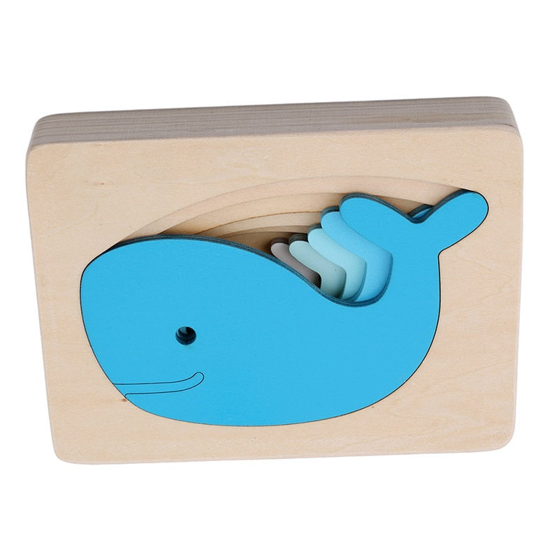 3D Whale Puzzle - This Big World