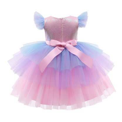 Tiered Rainbow Dress - This Big World