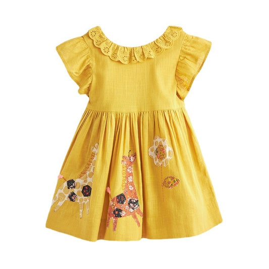 Dancing Giraffes Dress - This Big World