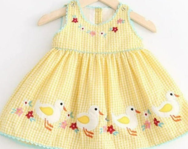 Duckies In a Row Dress - This Big World