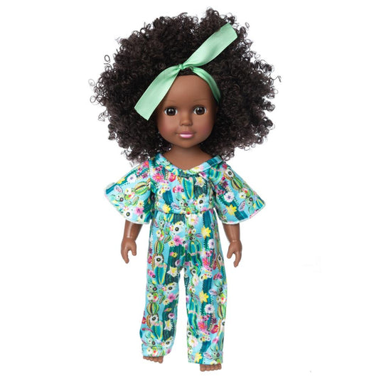 Turquoise Floral Outfit Dolly - This Big World