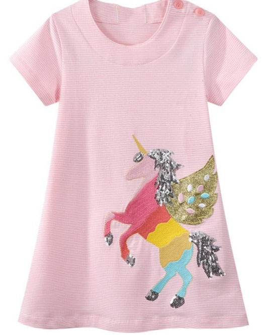 Rearing Unicorn Dress - This Big World