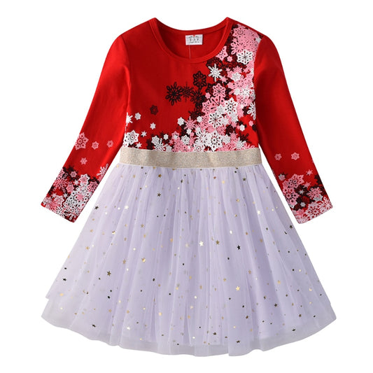 Snowflakes and Stars Dress  - This Big World