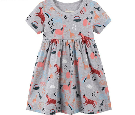 Joyful Horses Dress - This Big World