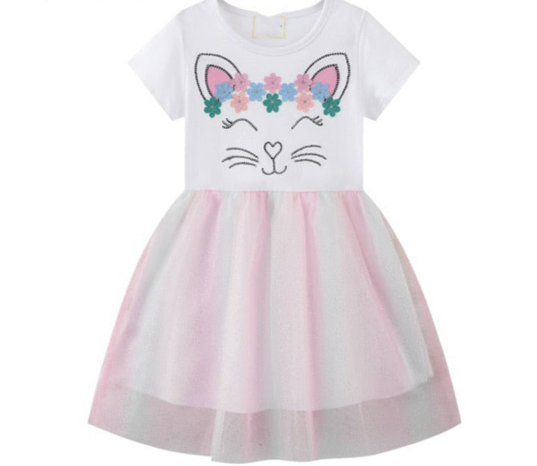 Snoozing Cat Dress - This Big World