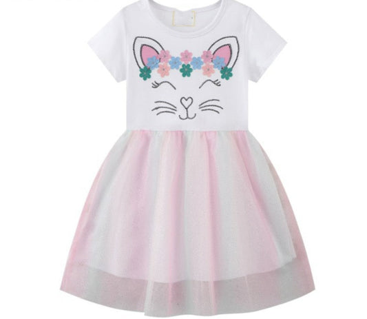 Snoozing Cat Dress - This Big World