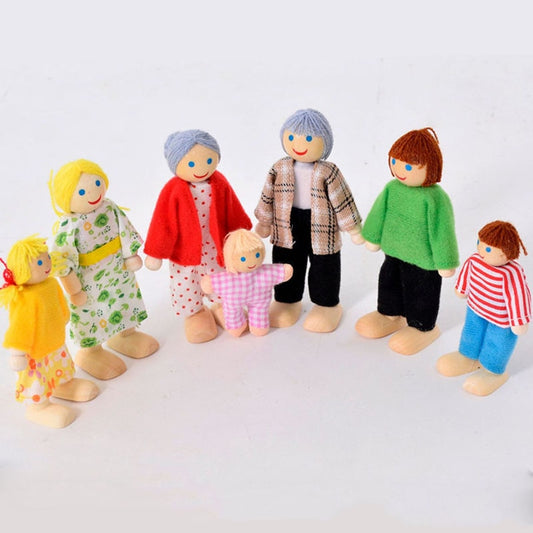 Miniature Wooden Doll Family 3 - This Big World