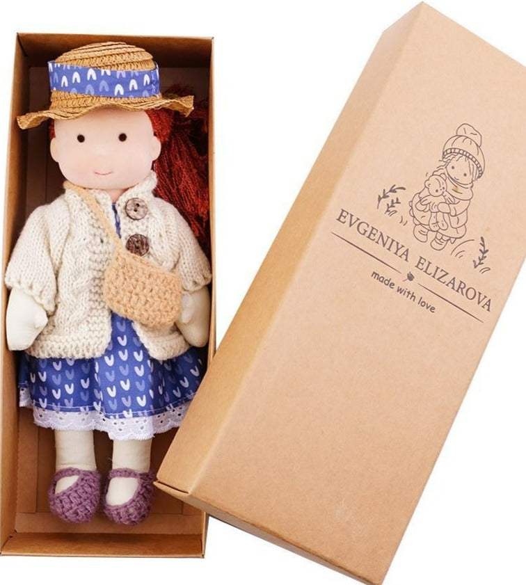 Evgeniya Elizarova Handmade Plush Dolly - This Big World