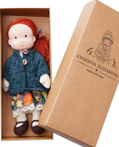 Evgeniya Elizarova Handmade Plush Dolly - This Big World