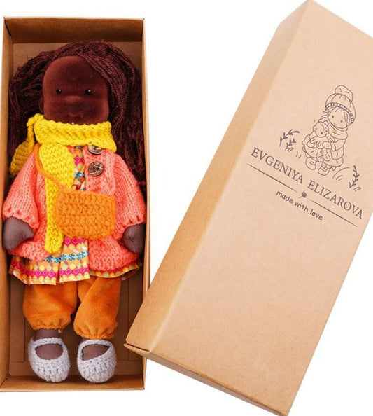 Evgeniya Elizarova Handmade Plush Dolly - This Big World