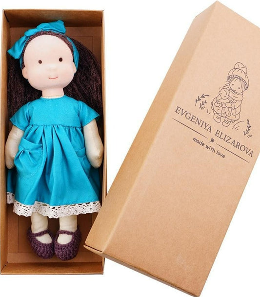 Evgeniya Elizarova Handmade Plush Dolly - This Big World