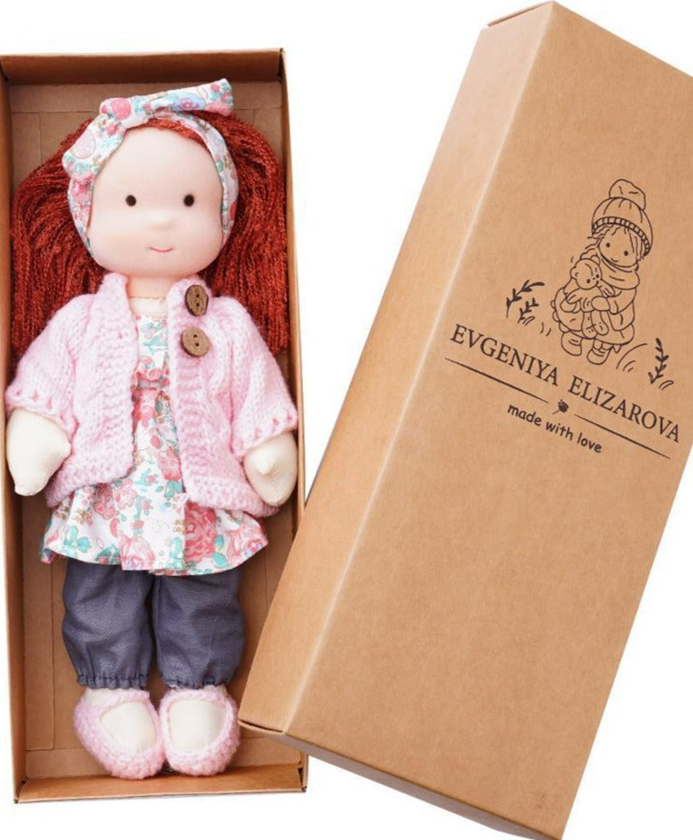 Evgeniya Elizarova Handmade Plush Dolly - This Big World