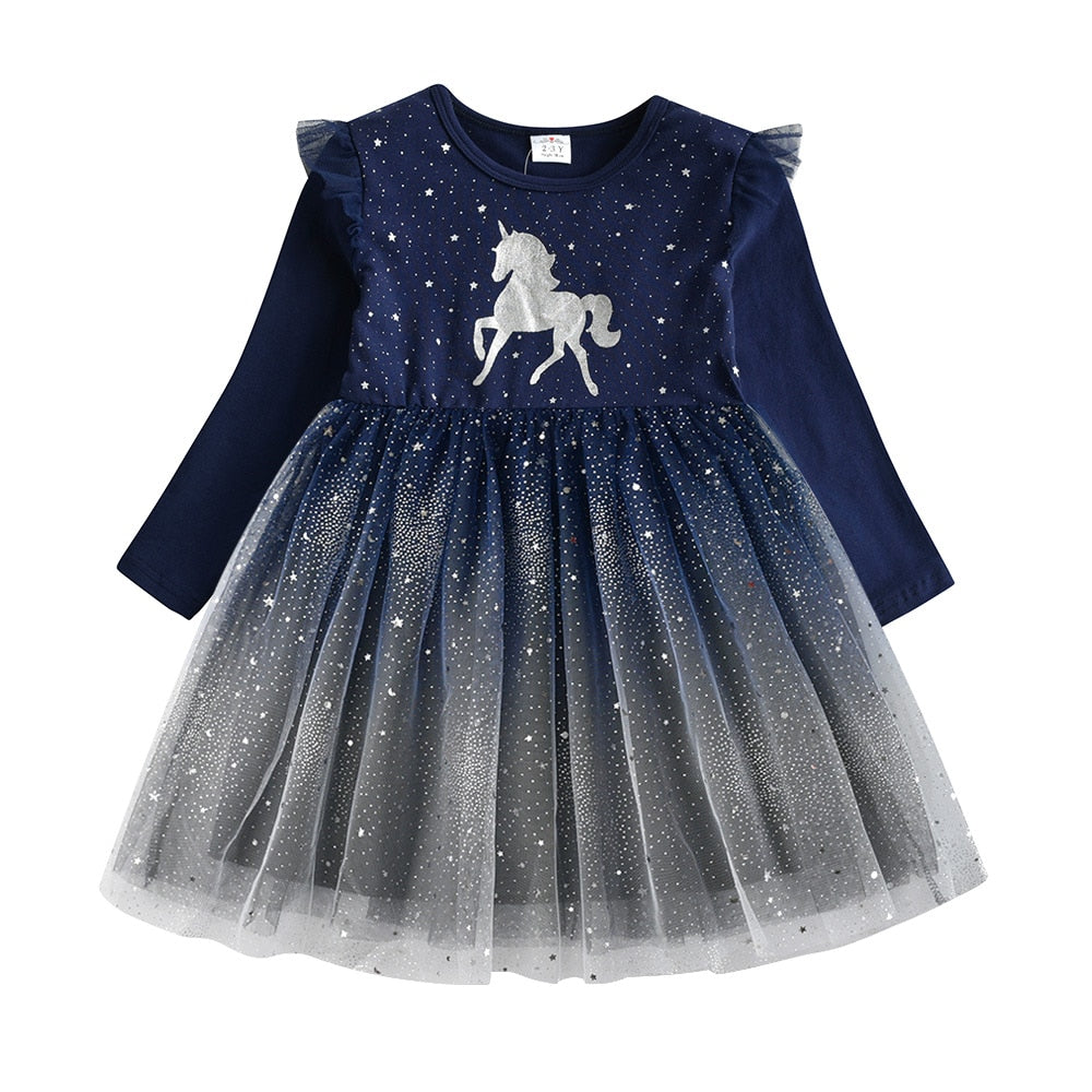 Night Stars Unicorn Dress - This Big World