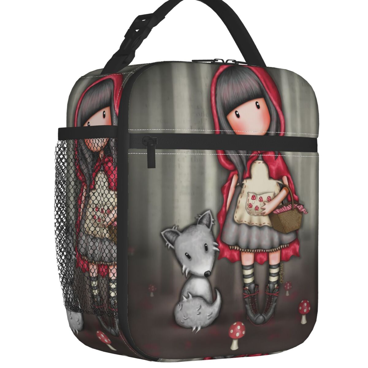 Santoro Gorjuss Lunch Bag Girl With Pup - This Big World