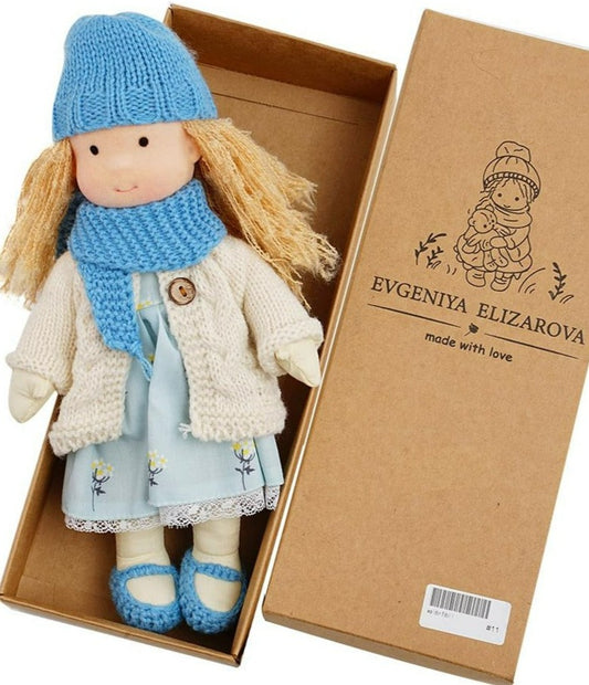 Evgeniya Elizarova Handmade Plush Dolly - This Big World