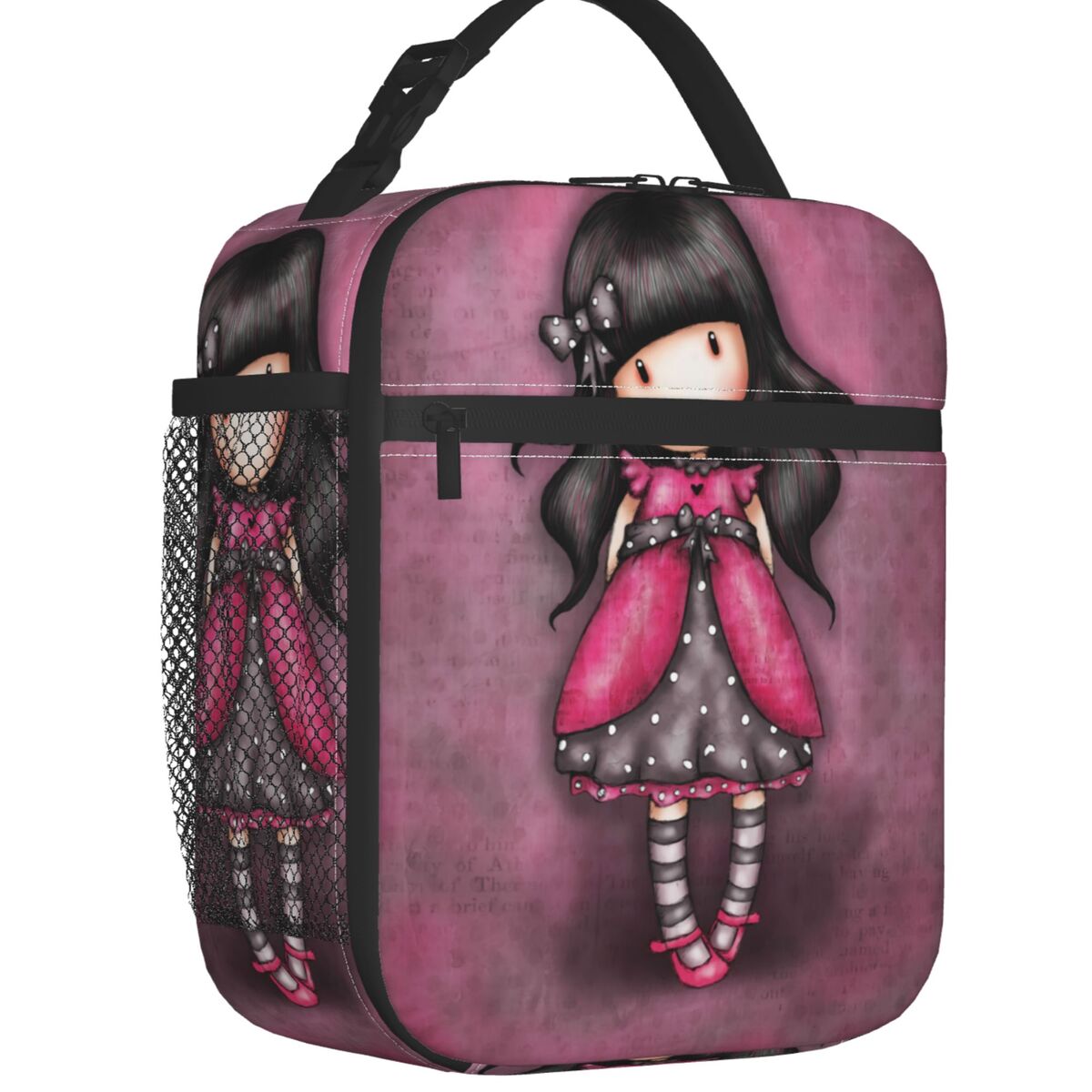 Santoro Gorjuss Lunch Bag Polka Dots and Bows - This Big World