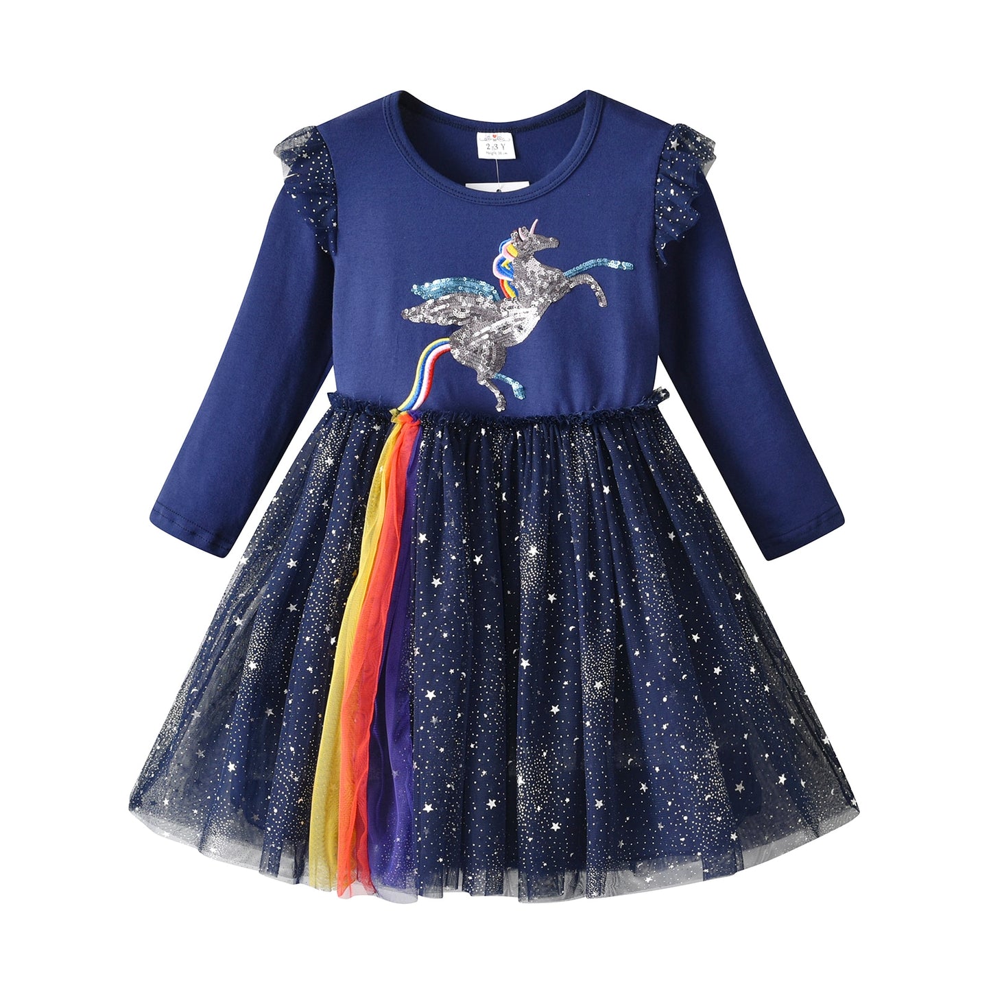 Rainbow Trails Unicorn Dress - This Big World