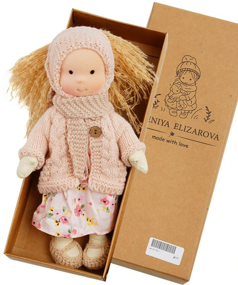 Evgeniya Elizarova Handmade Plush Dolly - This Big World