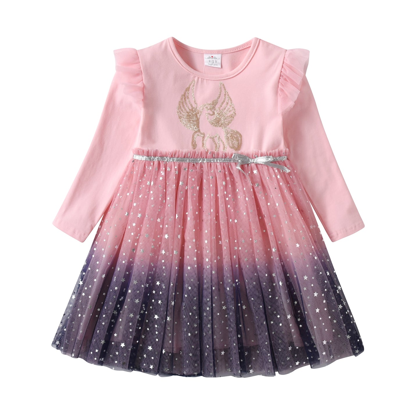 Two-Tone Sparkle Dress - This Big World