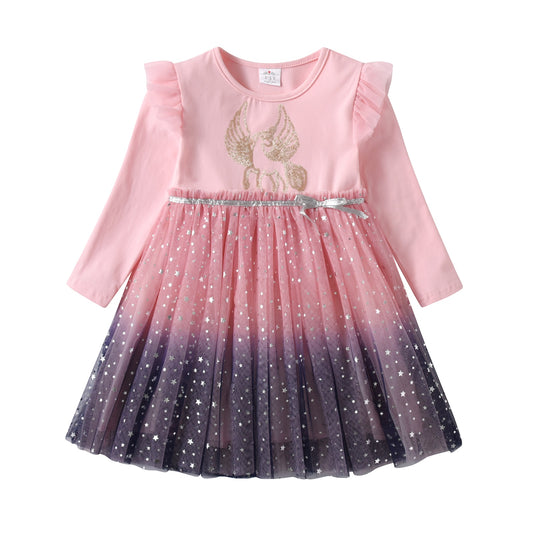 Two-Tone Sparkle Dress - This Big World