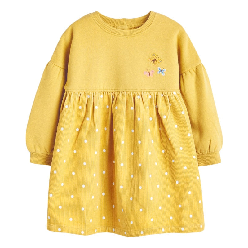 Yellow Polka-Dot Dress - This Big World