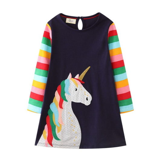 Rainbow Unicorn Dress - This Big World