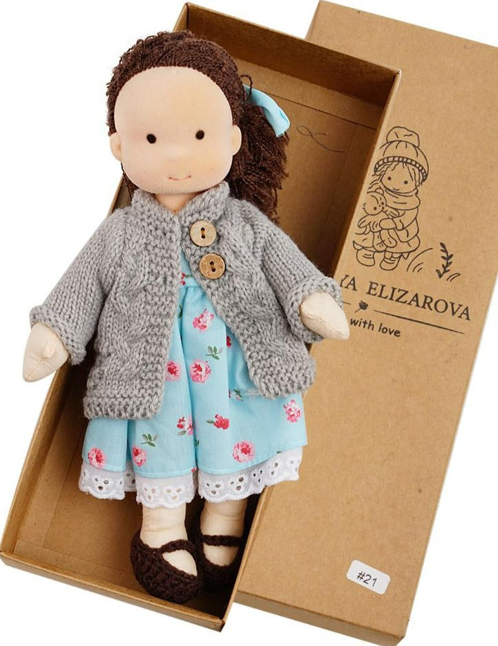 Evgeniya Elizarova Handmade Plush Dolly - This Big World