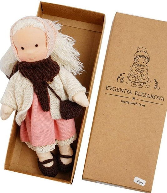 Evgeniya Elizarova Handmade Plush Dolly - This Big World