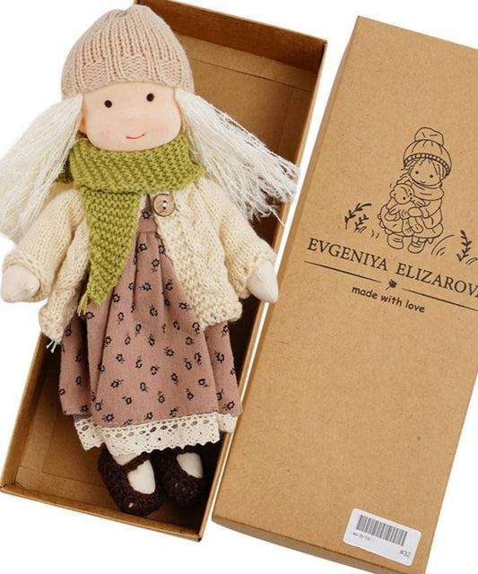 Evgeniya Elizarova Handmade Plush Dolly - This Big World