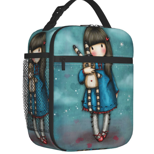 Santoro Gorjuss Lunch Bag Girl With Bunny - This Big World