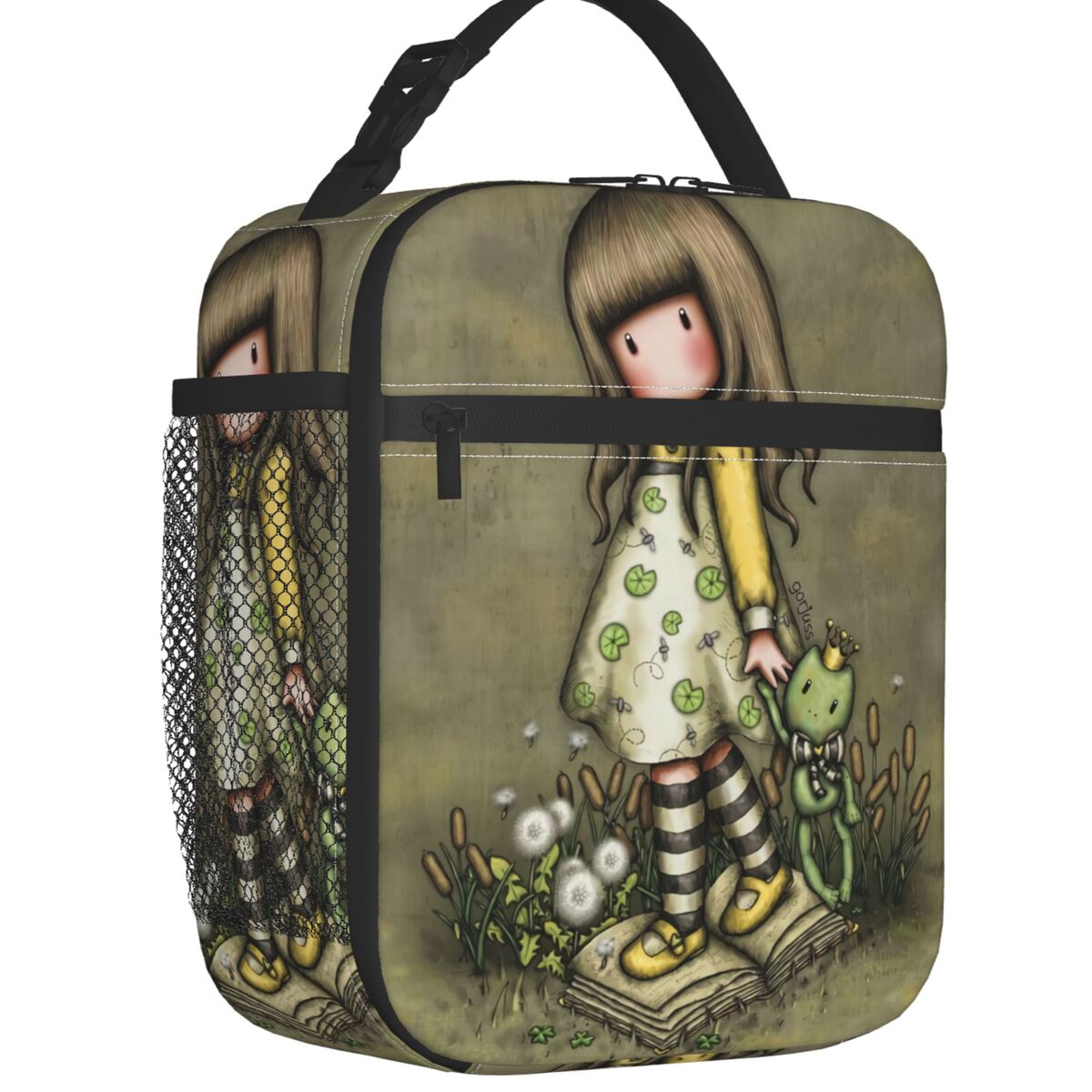 Santoro Gorjuss Lunch Bag Girl With Frog | This Big World