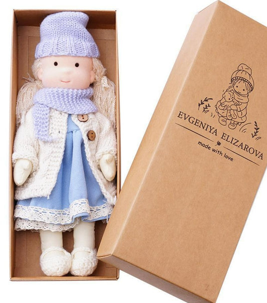 Evgeniya Elizarova Handmade Plush Dolly - This Big World