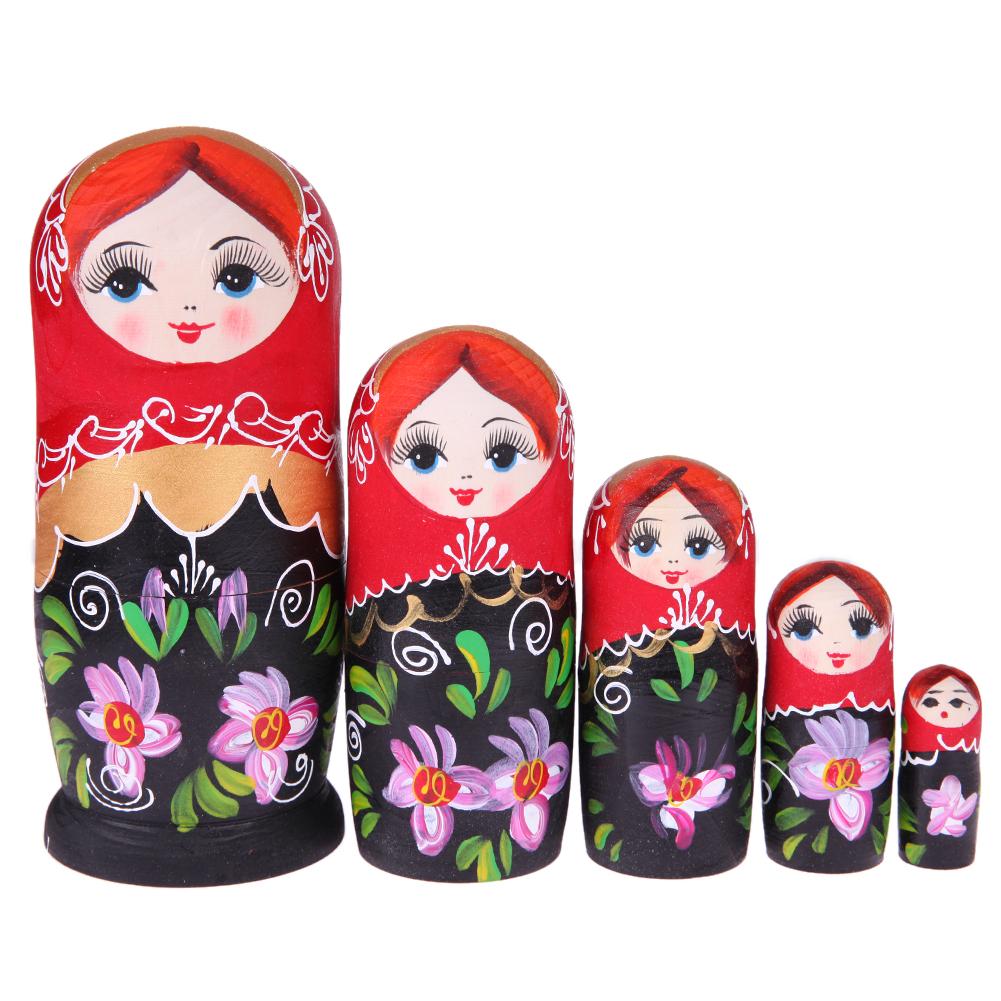 Traditional Lady Nesting Dolls