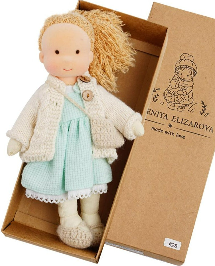 Evgeniya Elizarova Handmade Plush Dolly - This Big World