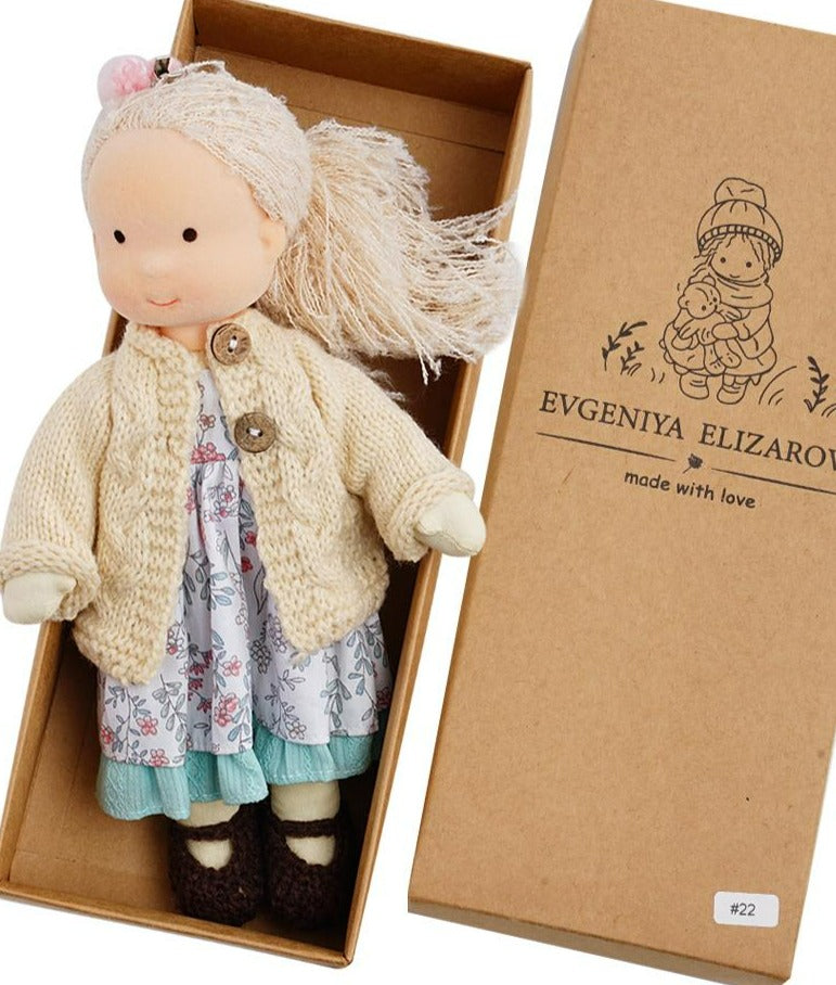 Evgeniya Elizarova Handmade Plush Dolly - This Big World