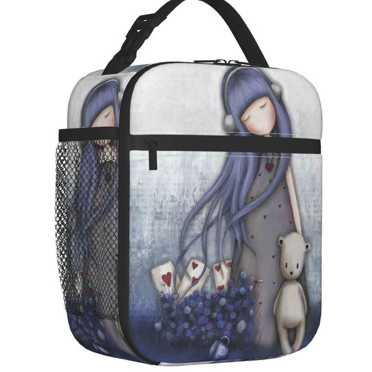 Santoro Gorjuss Lunch Bag With Teddy - This Big World